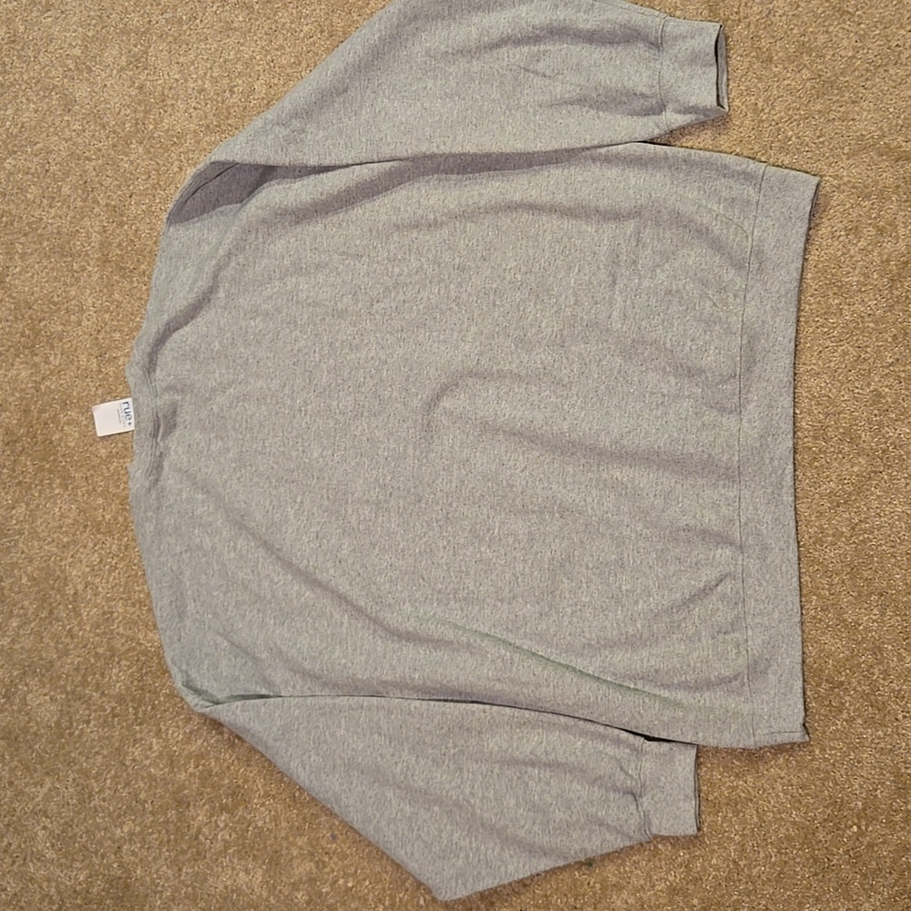 NWT Rue 21 Disney Mickey Mouse Heather Gray Sweatshirt #28 Size 2X - Picture 7 of 10